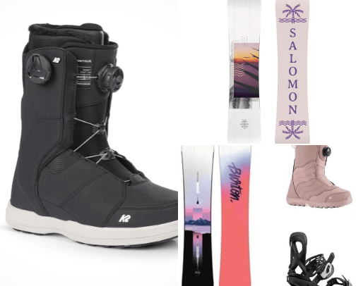 Winter Sports Stuff I LOVE 🩵❄️🩵 cover photo collage