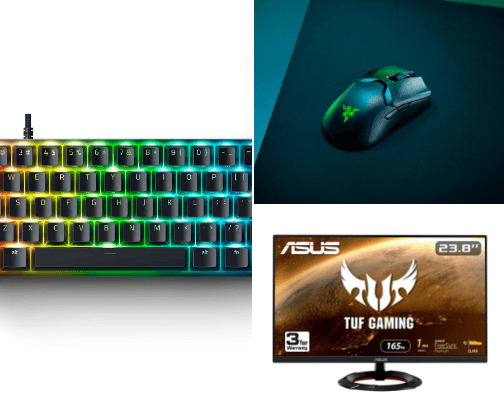 Gaming Setup Essentials cover photo collage