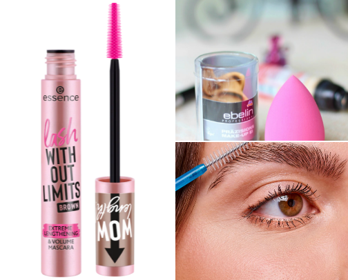 Make up products cover photo collage