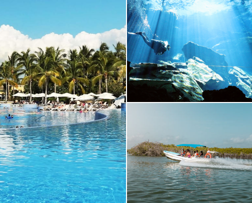 Dream vacations across Mexico cover photo collage