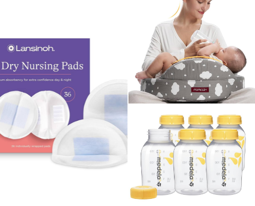 All things breastfeeding/pumping! cover photo collage
