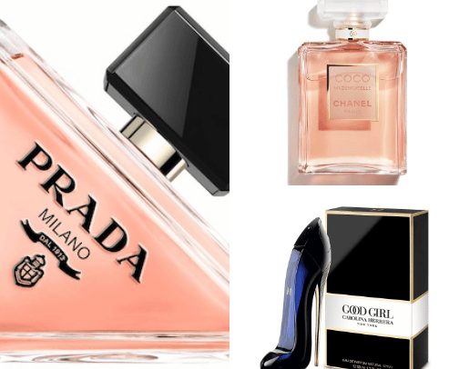 Parfum cover photo collage