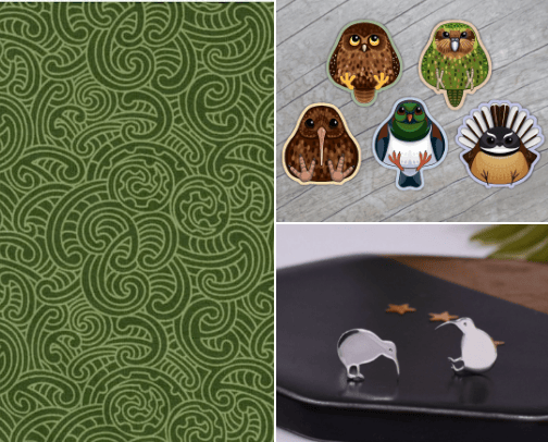 Etsy UK - New Zealand & Kiwiana cover photo collage