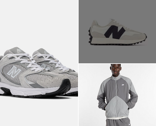 new balance cover photo collage