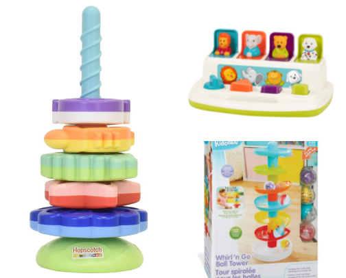 Baby & Toddler Toys We LOVE cover photo collage