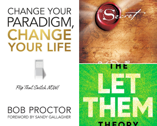 ✨“ Level up your life” book bundle✨ cover photo collage