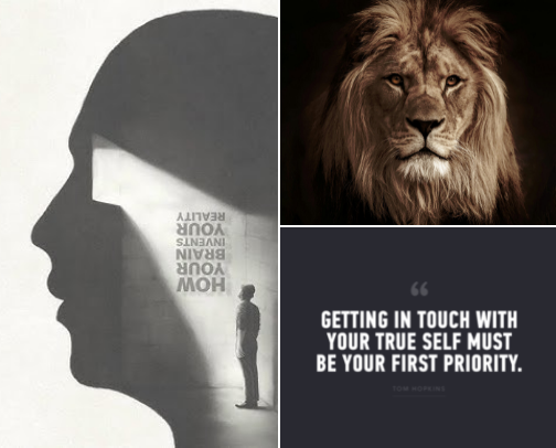 Chase Your Goals, Become Your Best Self. cover photo collage