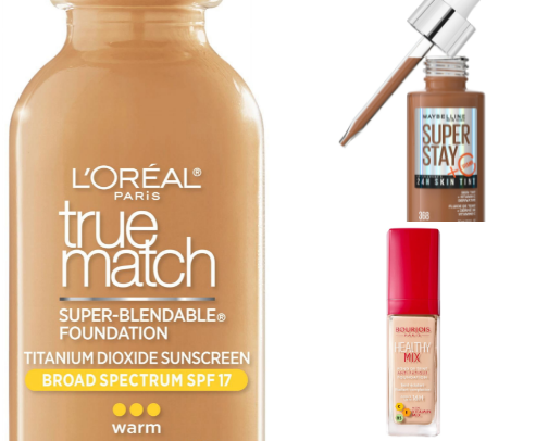 Drugstore Foundations That Feel High-End cover photo collage