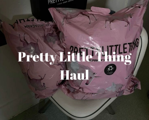 Prettylittlething haul cover photo collage