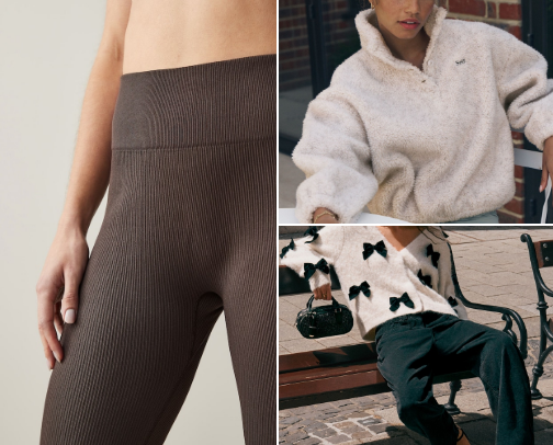 Plus size autumn fits from Next 🍁 cover photo collage