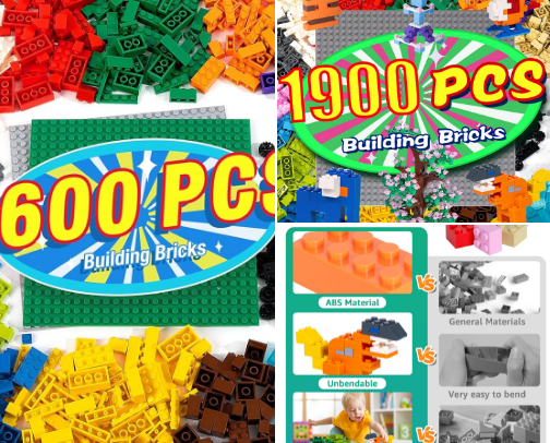 My Favorite Legos cover photo collage