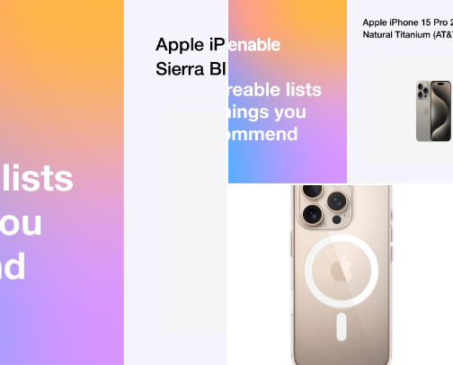 Phones and Accesories cover photo collage