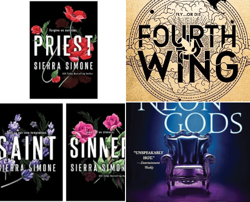 Favorite Books cover photo collage