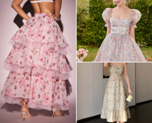 Main Character in a Fairy Tale: 20 Dreamy Floral SHEIN Picks cover photo collage