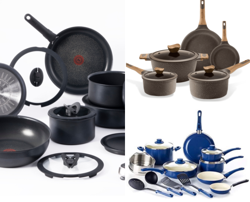 How a Stackable Pot Set Freed Up My Entire Overstuffed Cabinet cover photo collage