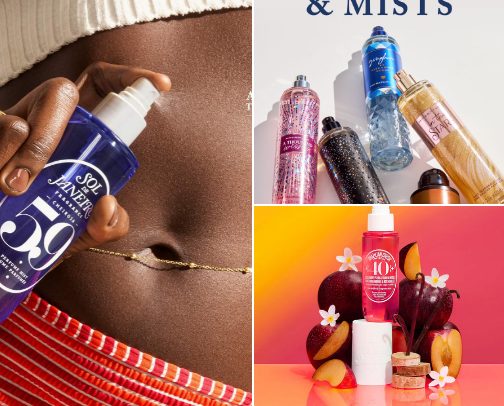 Body mists | THE BEST BODY PERFUMES 🌸 cover photo collage