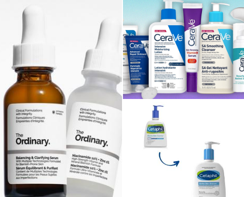 Best products for glowing skin✨💖 cover photo collage