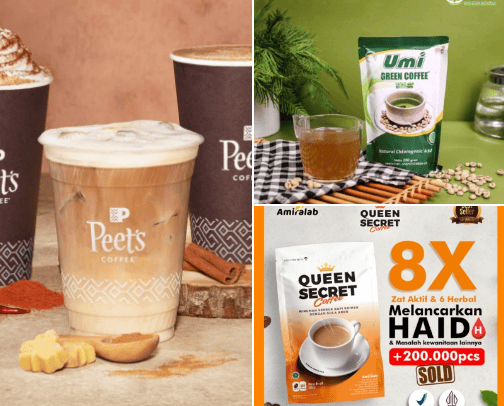 Stay healthy by drinking coffee cover photo collage