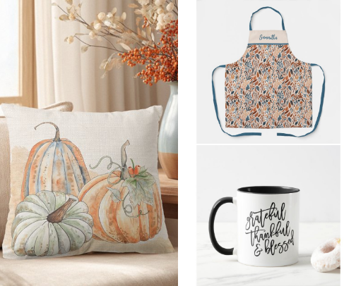 Thanksgiving Finds cover photo collage