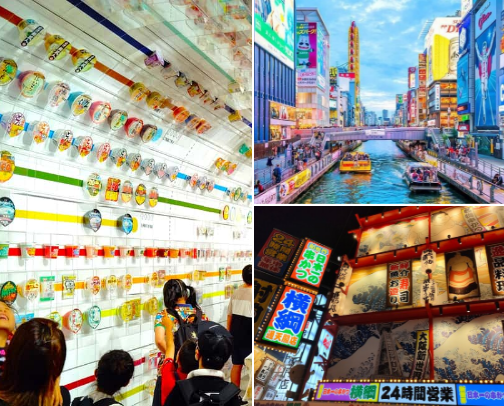 Everything to Do in Osaka cover photo collage