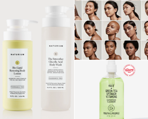 Alexa's Skin Faves cover photo collage