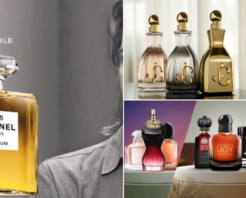 Perfume cover photo collage