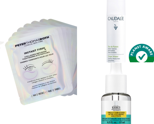 Skincare Quick Fixes: Patches, Mists & Spot Treatments cover photo collage
