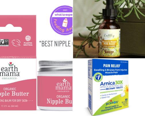 Crunchy mom products cover photo collage