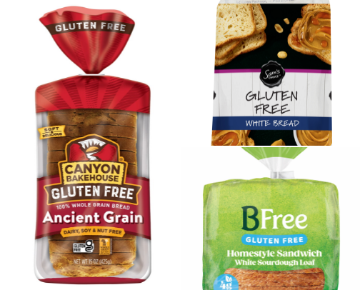 Gluten Free: Bread Edition cover photo collage
