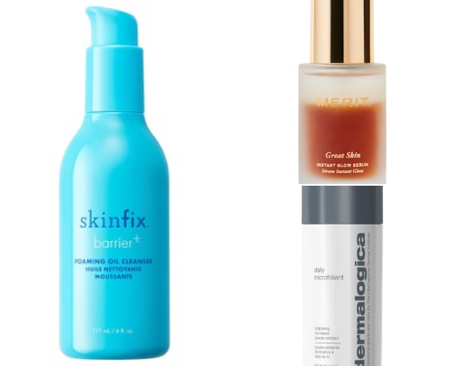 Skincare and shower items I use! cover photo collage