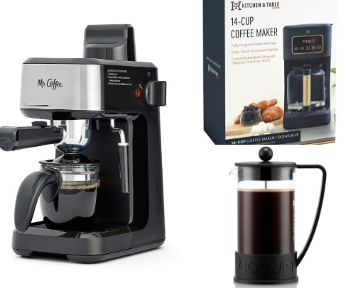 We've got coffee at the house cover photo collage