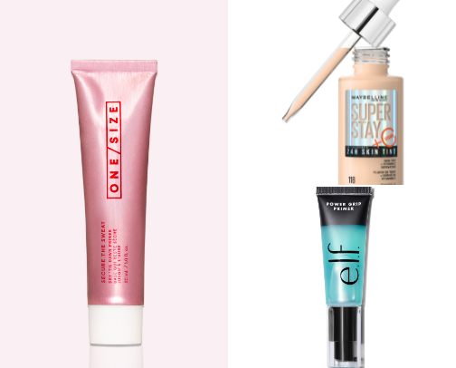 Products for natural makeup looks! cover photo collage