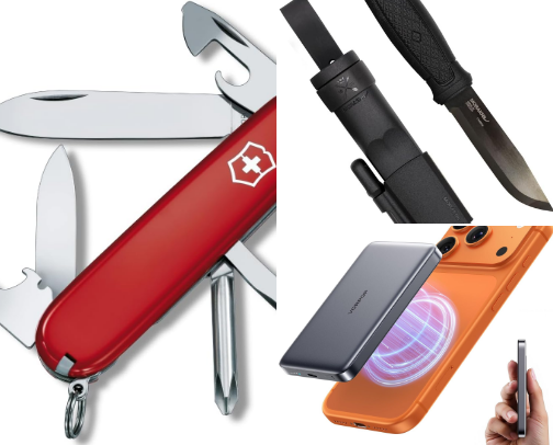 Cool Survival Gadgets cover photo collage