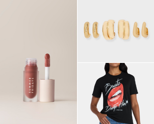 Spring Style Refresh: Graphic Tees & Pretty Pink Things cover photo collage