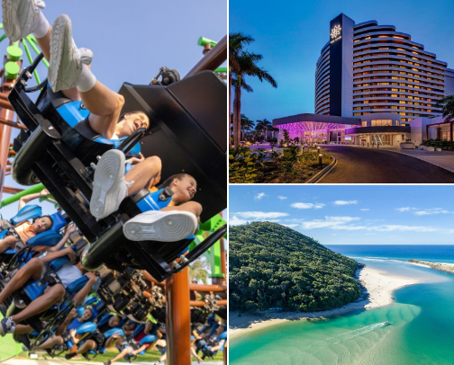 Gold Coast, Australia Ultimate Guide: Thrills, Nature, Food & Fun cover photo collage