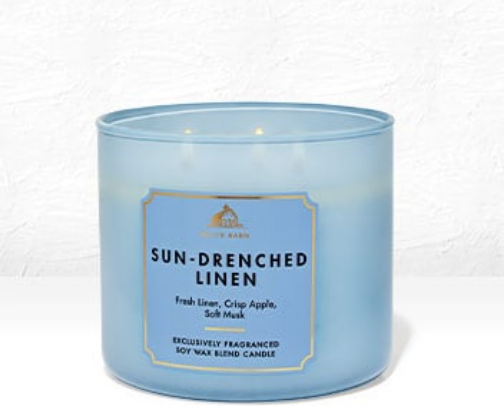 Candle Bath and body cover photo collage