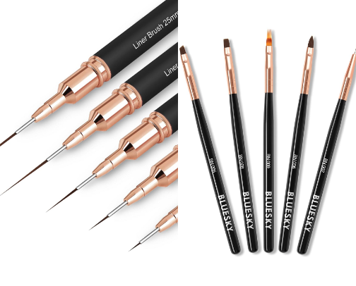 Nail brushes — every brush you’ll need for every nail technique! cover photo collage