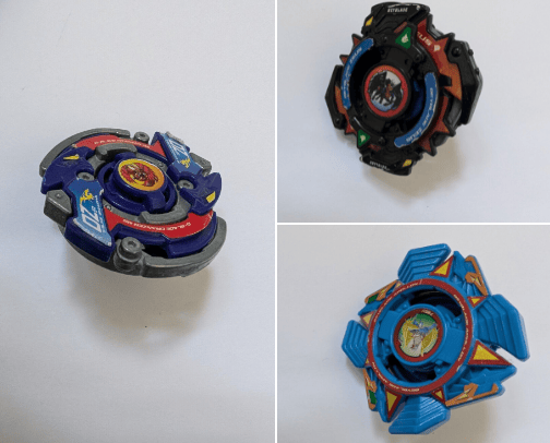 Rare Beyblades cover photo collage