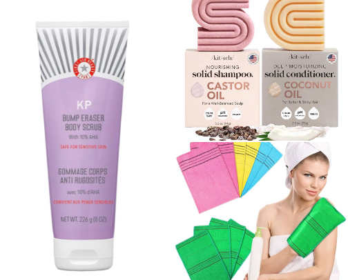 What's in my Shower cover photo collage