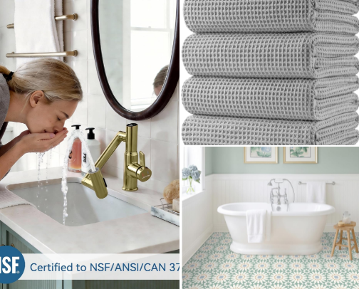 Bougie Bathroom on a Budget cover photo collage