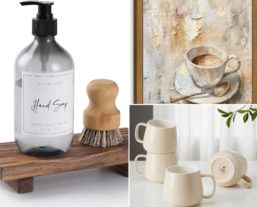 Amazon Home Decor cover photo collage