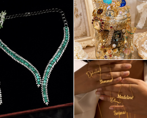 The Luxe Jewelry Box cover photo collage