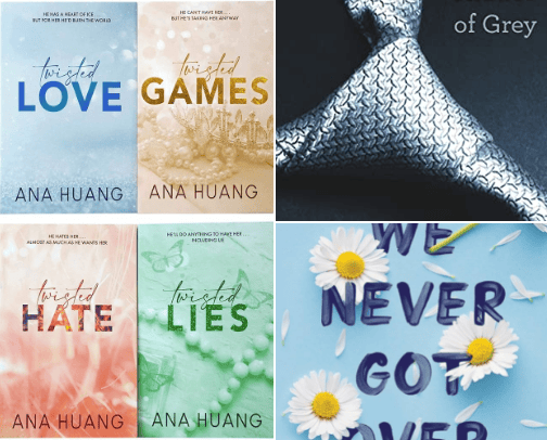 BOOK, BOOKS AND SPICY BOOKS TOO📚 cover photo collage