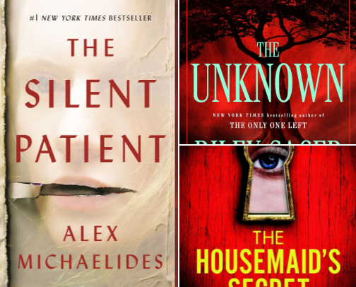 Bestselling Thrillers That’ll Keep You Up 🔪 cover photo collage