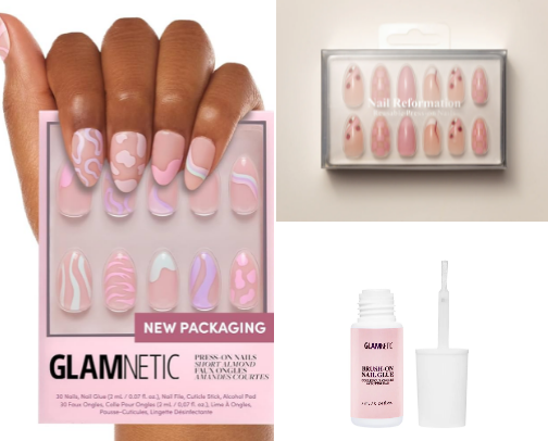 Press on Nails 💅 cover photo collage