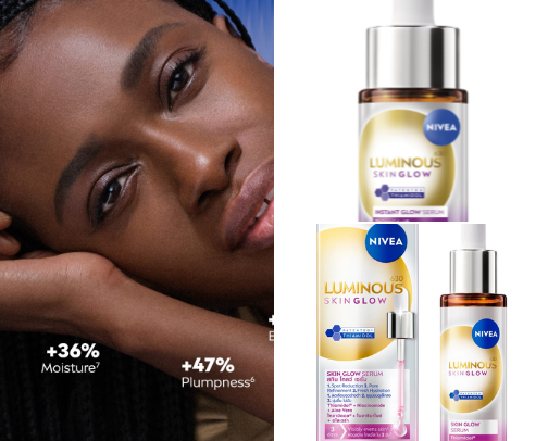 “NIVEA Skincare Edit 2025 — Worldwide Finds” cover photo collage