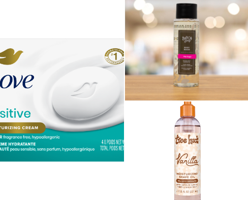 Shower Care/Post Shower Care cover photo collage