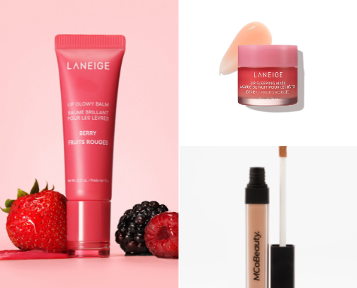 My favorite beauty recs cover photo collage