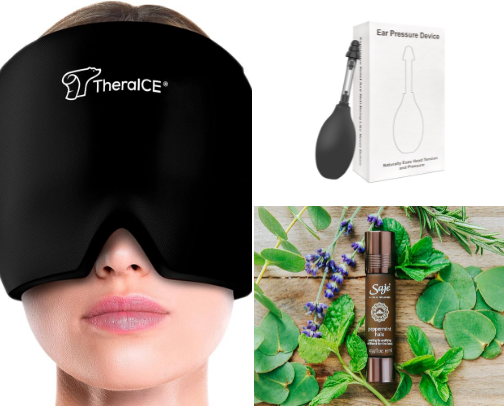 Head-ache relief non-negotiables cover photo collage