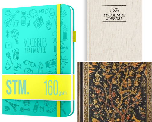 Journals & Planners cover photo collage